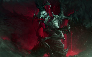 Demonic demon sword back dark - a demonic demon free wallpaper