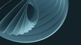 Blue white spiral abstract black - cinema 4 d free wallpaper
