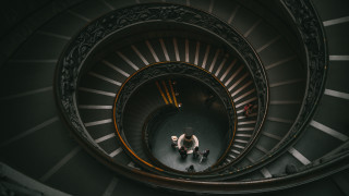 Spiral staircase museum roman clock - a spiral staircase free wallpaper