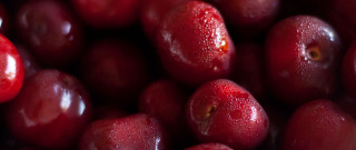 Plums water droplets macro photorealism - a close up of a bunch free wallpaper for desktop