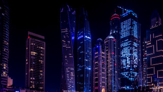 Cyberpunk city night boat skyline - cyberpunk city free wallpaper