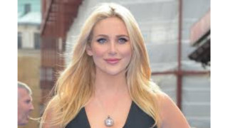 Woman blonde hair black dress - emma geary free wallpaper