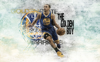 Basketball player grungy background golden - free sports wallpaper for desktop