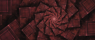 Red square spiral center generative - a computer free wallpaper for desktop