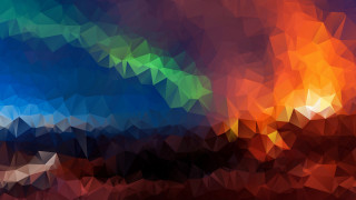Colorful abstract triangles rainbow black - a rainbow of colors free wallpaper