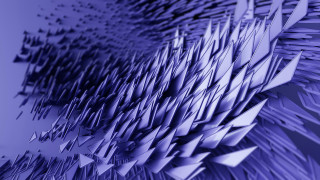 Blue abstract center objects generative - a blue abstract background free wallpaper