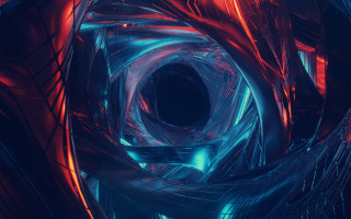 Colorful abstract black background blue - cinema 4 d free wallpaper