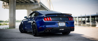 Blue mustang bridge side profile - side profile free wallpaper