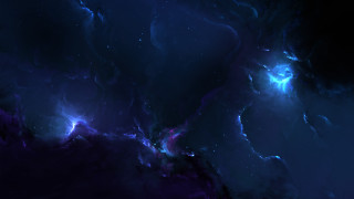 Dark blue purple galaxy night - galaxy free wallpaper