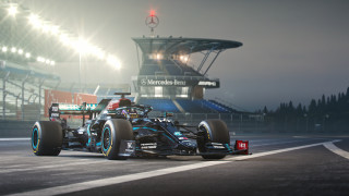 Racecar stadium night 4k photorealism - the stand free wallpaper