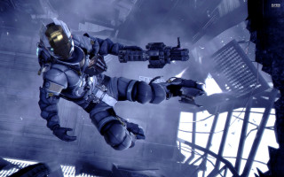 Space suit flying gun alecki - a man in a space suit free wallpaper