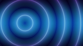 Blue circle black center opart - a blue center free wallpaper