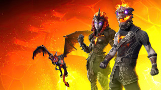 Fire demons dragon embers flaming - a fire background free wallpaper