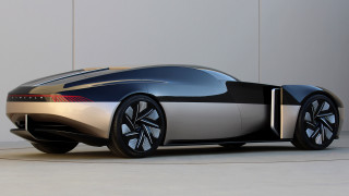 Futuristic car black silver dahlov - this image free wallpaper