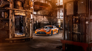 Industrial car clocktower architecture cityscape - industrial free wallpaper