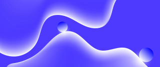 Purple swirl blue bubbles black - david rudnick free wallpaper