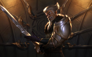 Armor swords demon dark room - his hand and a demon free wallpaper for desktop