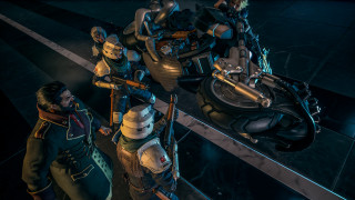 Dark military group motorcycle sci - enki bilal free wallpaper