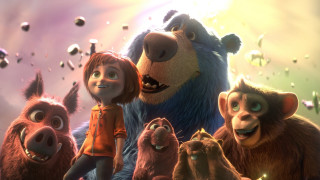Animated characters bear girl furry - animated character free wallpaper