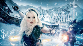 Woman holding gun poster man - a gun in front free wallpaper for desktop