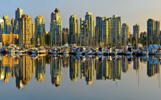 Harbor boats cityscape tokyo skyline - cityscape free wallpaper