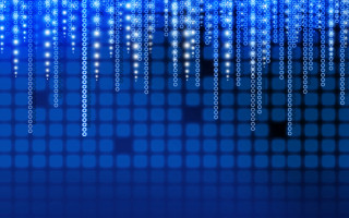 Blue dots lines black white - white dot free wallpaper