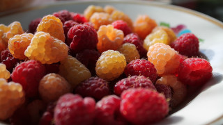 Colorful berries fruit stilllife closeup - this image free wallpaper