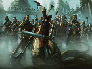 Armor group giant snake people - armor free wallpaper