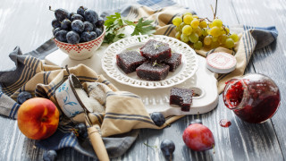Plate food fruit wine bowl - elizabeth durack free wallpaper