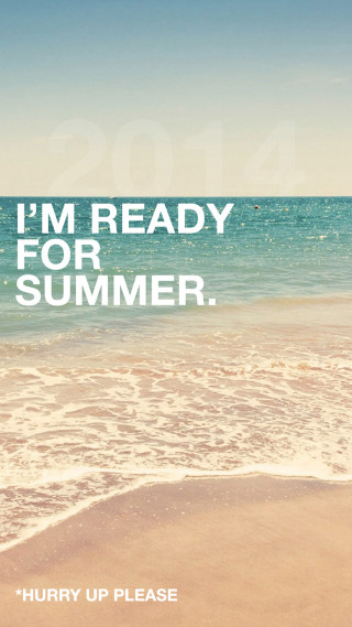 Beach ready summer hurry up - free summer wallpaper for mobile