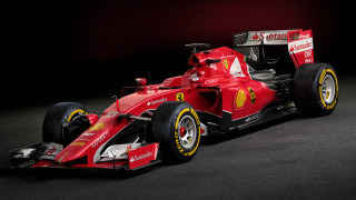 Red race car dark room - a red race car free wallpaper