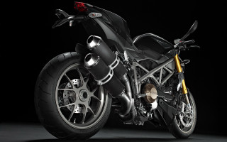 Motorcycle black background yellow taillight - a black seat free wallpaper for desktop