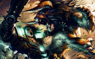Demon attacking demon sword demon 5 - bayard wu free wallpaper