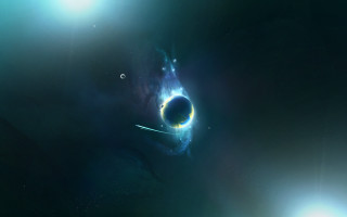 Space planet star bright light - a planet and a star in the background free wallpaper