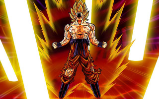 Dragon ball character flames light - baiōken eishun free wallpaper for desktop