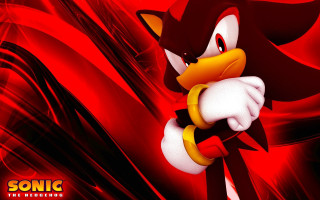 Sonic hedgehog red background black - a sonic free wallpaper
