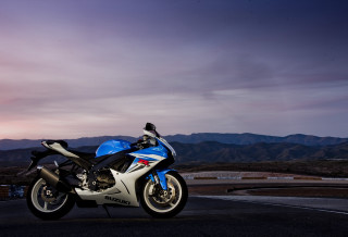 Blue white motorcycle road dusk - dusk free wallpaper