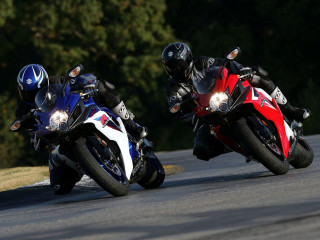 Motorcycles racing track trees bushes - allen tupper true free wallpaper