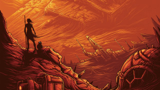 Cliff man sword city fire - a cliff free wallpaper