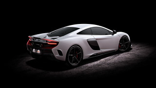 White sports car dark room 26 - a black background and a spotlight free wallpaper