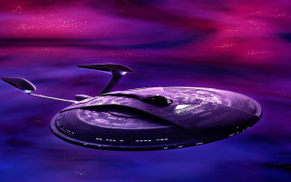 Eve ryder spaceship purple blue - sci fi free wallpaper