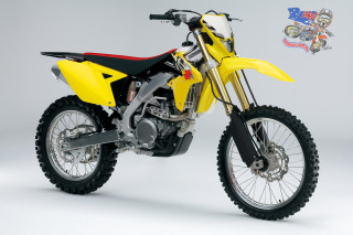 Yellow dirt bike red black - de stijl free wallpaper for desktop