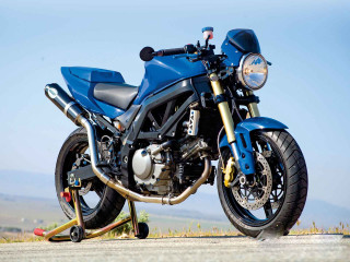 Blue motorcycle road grass field - the side of a road next free wallpaper