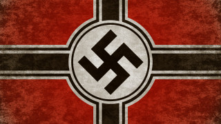 Red black background circle stripe 2 - circle free wallpaper