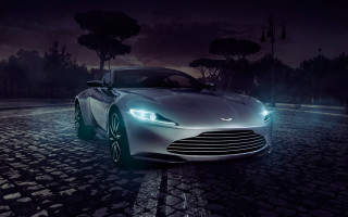 Silver sports car night full - ahmed yacoubi free wallpaper