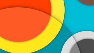 Colorful abstract circles shapes bauhaus - bauhaus free wallpaper