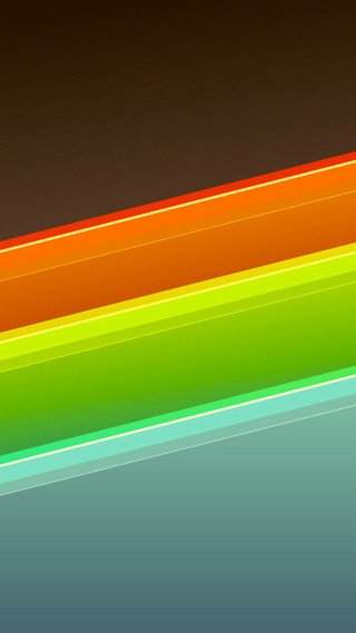 Colorful rainbow abstract geometry bauhaus - a black border free wallpaper for mobile