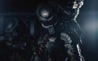 Man black suit helmet gun - derek chittock free wallpaper for desktop