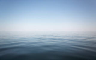Ocean sky boat beach minimalist - ocean free wallpaper for desktop