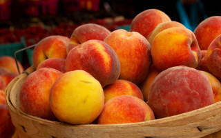Peach basket marketplace summer vibrant - summer vibrancy free wallpaper